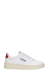 AUTRY 01 SNEAKERS IN WHITE LEATHER,11536088