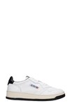 AUTRY 01 SNEAKERS IN WHITE LEATHER,11536089