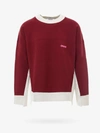 Ambush Panel Detailing Sweatshirt In Red