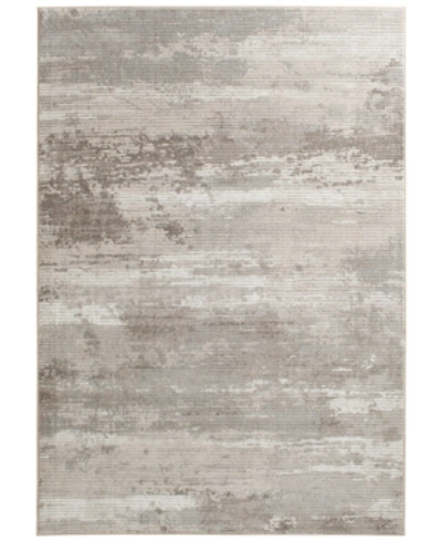 Km Home Waterside Tide 5'3" X 7'7" Area Rug In Stone