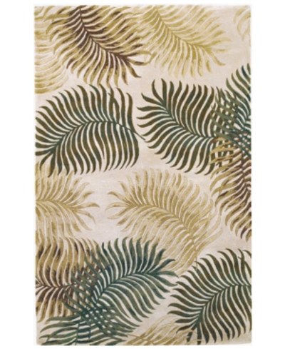 Kas Havana Fern View 2'3" X 8' Runner Area Rug In 2622 Natural