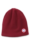 CANADA GOOSE STANDARD WOOL BLEND BEANIE,5116M