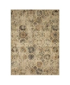 Karastan Elements Tunis Beige 5'3" X 7'10" Area Rug In Beige
