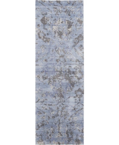 Nourison Lucent Lcn01 Mist 2'3" X 8' Runner Rug