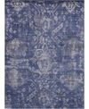Nourison Lucent Lcn06 Blue 5'6" X 7'6" Area Rug In Blue