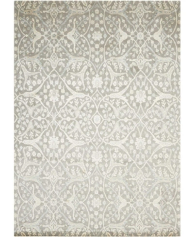 Nourison Luminance Lum08 Gray 5'3" X 7'5" Area Rug