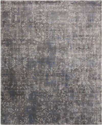 Nourison Lucent Lcn04 Charcoal 7'9" X 9'9" Area Rug