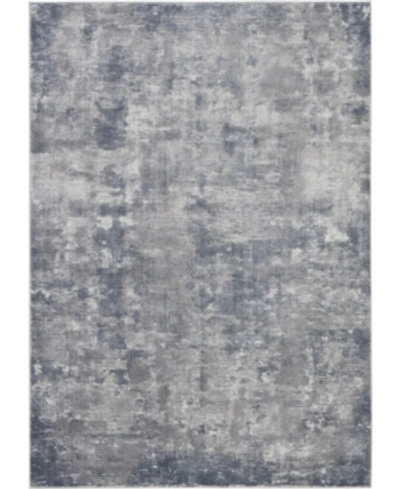 Nourison Rustic Textures Rus05 Gray 5'3" X 7'3" Area Rug