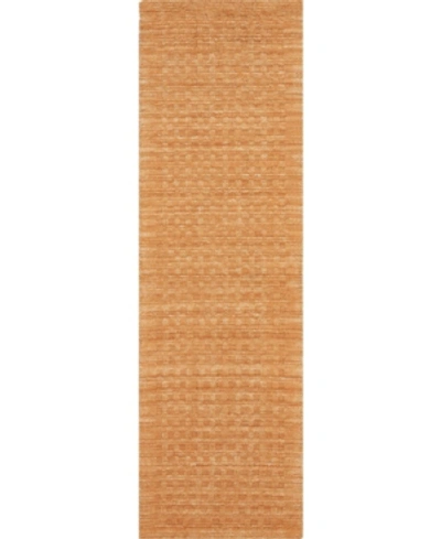 Nourison Marana Mnn01 Tangerine 2'3" X 8' Runner Rug
