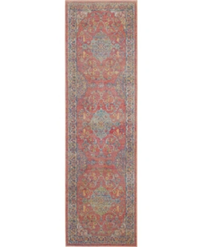 Nourison Ankara Global Anr01 Multi 2' X 6' Runner Rug