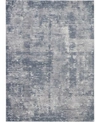 Nourison Rustic Textures Rus05 Gray 7'10" X 10'6" Area Rug In Gray