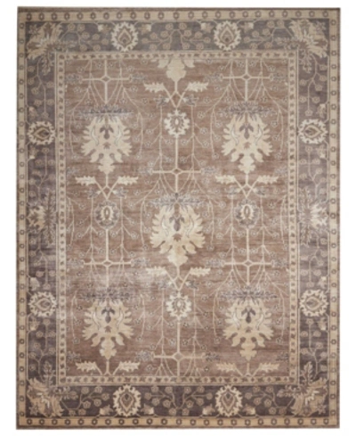 Nourison Aldora Ald03 Gray 5'6" X 8' Area Rug