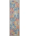 Nourison Ankara Global Anr04 Ivory 2' X 6' Runner Rug In Ivory