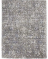 Nourison Lucent Lcn03 Gray 7'9" X 9'9" Area Rug In Gray