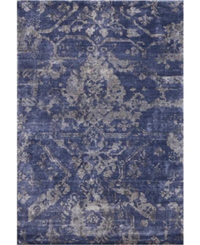 Nourison Lucent Lcn06 Blue 3'9" X 5'9" Area Rug
