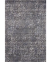 Nourison Lucent Lcn04 Charcoal 3'9" X 5'9" Area Rug In Charcoal