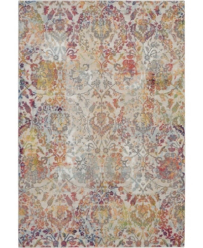 Nourison Ankara Global Anr06 Ivory 5'3" X 7'6" Area Rug