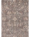 Nourison Lucent Lcn02 Slate 5'6" X 7'6" Area Rug In Slate
