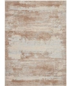 Nourison Rustic Textures Rus03 Beige 3'11" X 5'11" Area Rug In Beige
