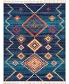 Nourison Nomad Nmd05 Navy 7'10" X 10'6" Area Rug In Navy