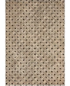 Nourison Deco Mod Dec02 Black 5'3" X 7'4" Area Rug In Black