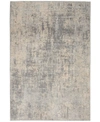 Nourison Rustic Textures Rus01 Ivory 5'3" X 7'3" Area Rug In Ivory