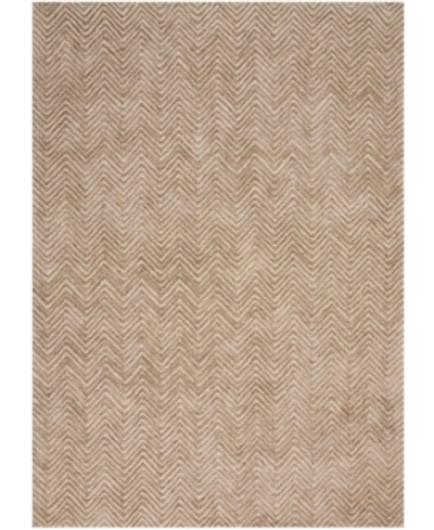 Nourison Deco Mod Dec03 Taupe 3'9" X 5'9" Area Rug
