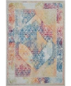 Nourison Ankara Global Anr04 Ivory 4' X 6' Area Rug In Ivory