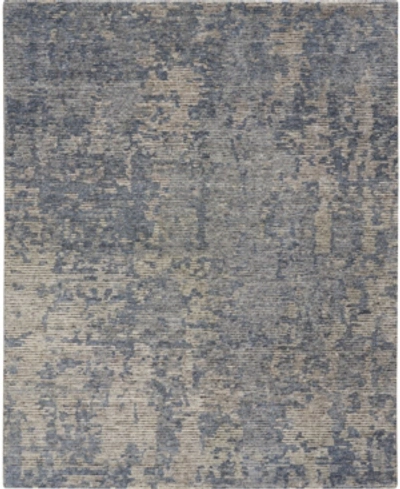 Nourison Ellora Ell04 Charcoal 7'9" X 9'9" Area Rug