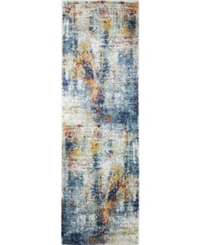 Bb Rugs Medley Dev-01 Multi 2'6" X 8' Runner Rug