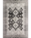 BB RUGS CLOSEOUT! BB RUGS MESA MES-01 CHARCOAL 5'10" X 7'6" AREA RUG