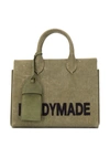 Readymade Logo Print Shopping Bag In Green