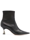 CASADEI MID-HEEL ANKLE BOOTS