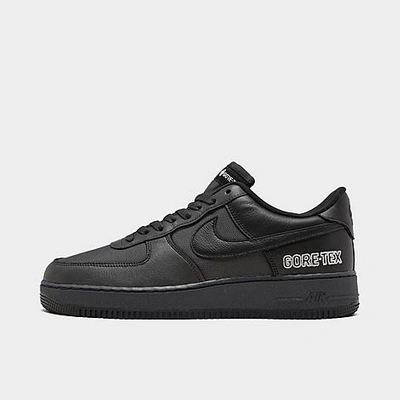 Nike Men's Air Force 1 Gore-tex Casual Shoes In Anthracite/black/barely Grey