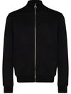 FERRAGAMO HIGH-NECK ZIP-UP SWEATSHIRT