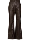 LVIR HIGH-WAISTED BOOTCUT TROUSERS