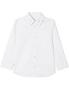 BURBERRY EMBROIDERED COLLAR SHIRT