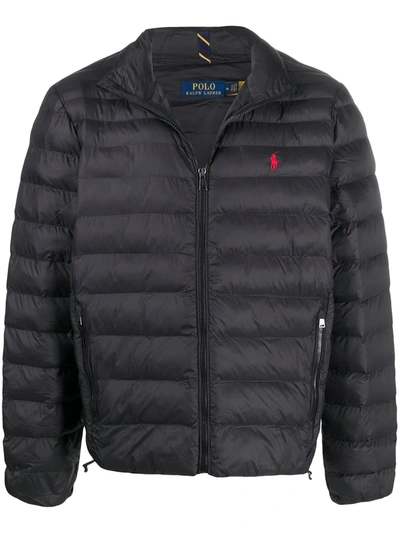 Polo Ralph Lauren 拉链衬垫夹克 In Polo Black