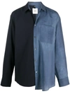 OAMC TWO-TONE BUTTON-UP SHIRT