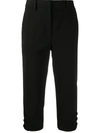MOSCHINO BELOW-THE-KNEE CROPPED TROUSERS