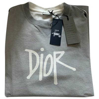 Pre-owned Dior Blue Cotton T-shirts