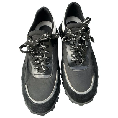 Pre-owned Chanel Black Cloth Trainers