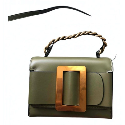 Pre-owned Boyy Green Leather Handbag