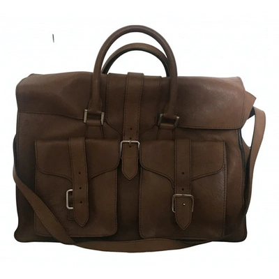 Pre-owned Brunello Cucinelli Brown Leather Bag