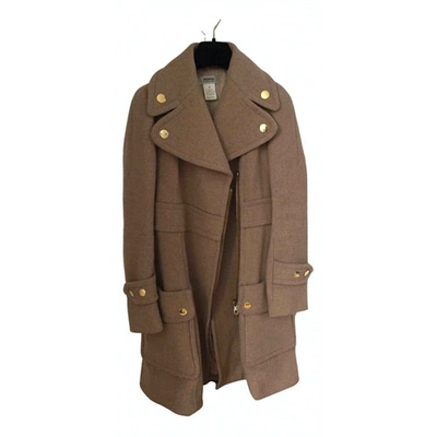 Pre-owned Sonia By Sonia Rykiel Wool Coat In Beige