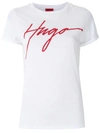 HUGO LOGO-PRINT SHORT-SLEEVE T-SHIRT