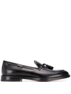 Scarosso William Tassel Loafers In Black