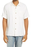 Tommy Bahama Tropic Isle Short Sleeve Button-up Silk Camp Shirt In Continental