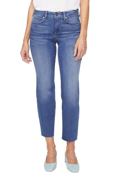 Nydj Marilyn High Waist Ankle Straight Leg Jeans In Hobie