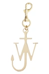 JW ANDERSON ANCHOR GOLD METAL KEY RING HOOK,11537668